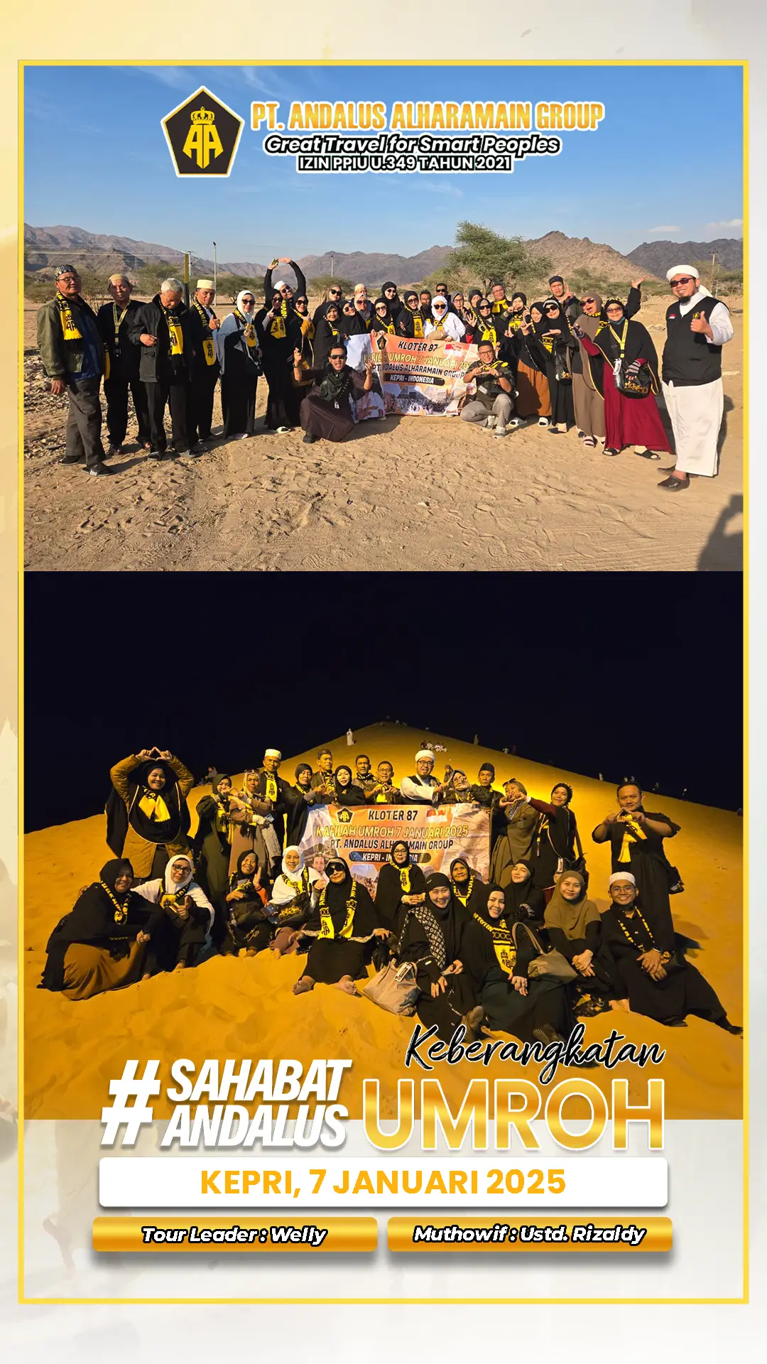 KEBERANGKATAN UMRAH