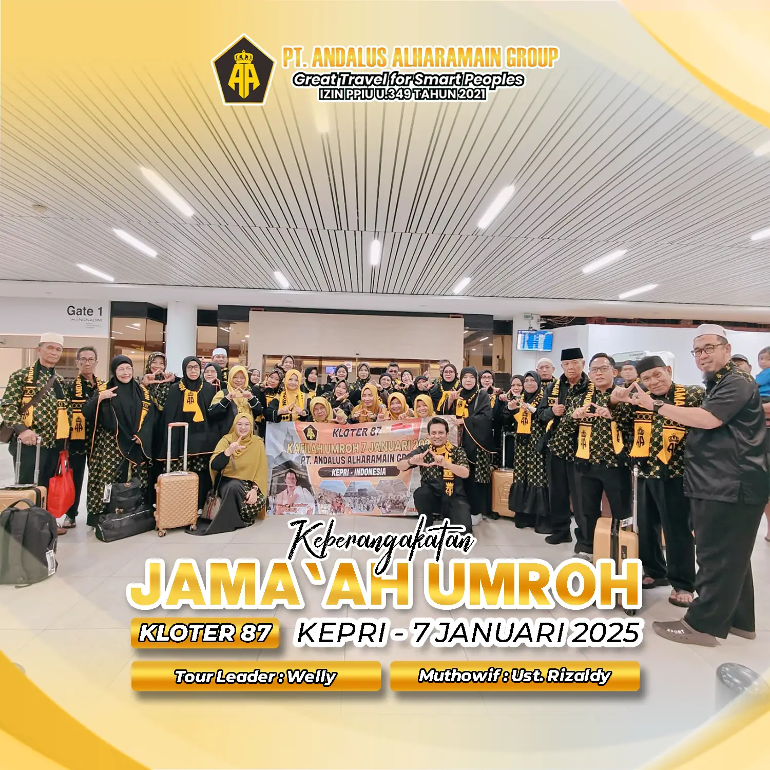 KEBERANGKATAN UMRAH