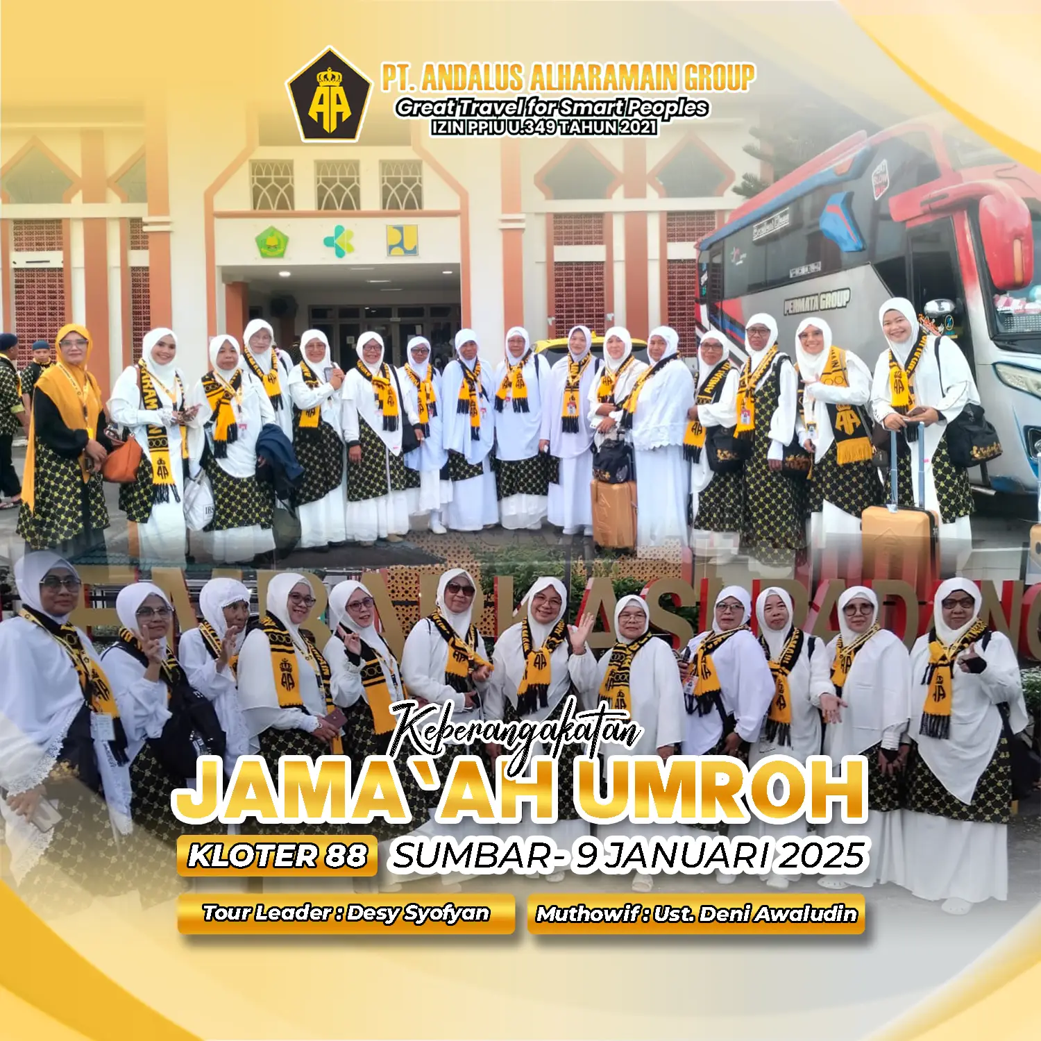KEBERANGKATAN UMRAH