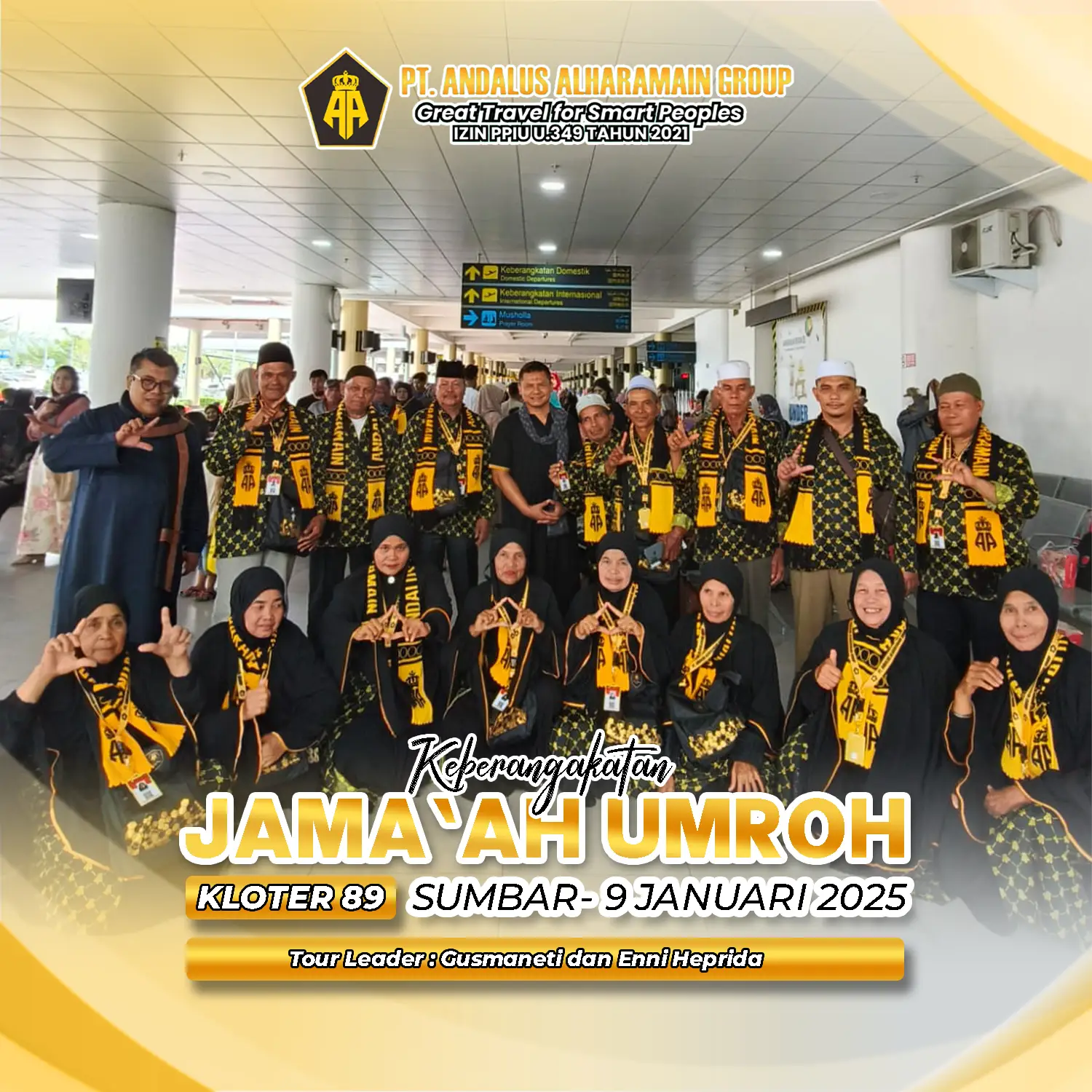 KEBERANGKATAN UMRAH