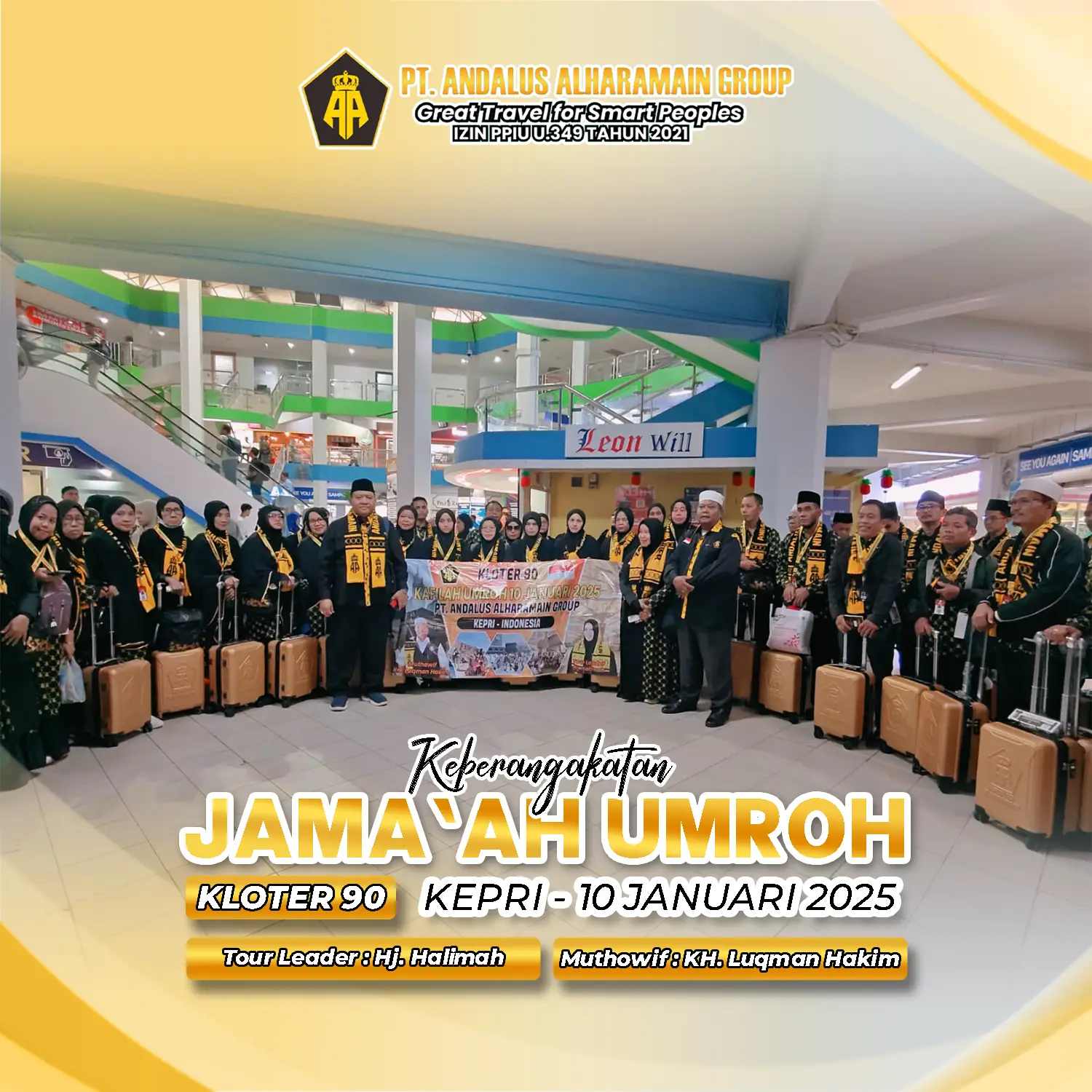 KEBERANGKATAN UMRAH