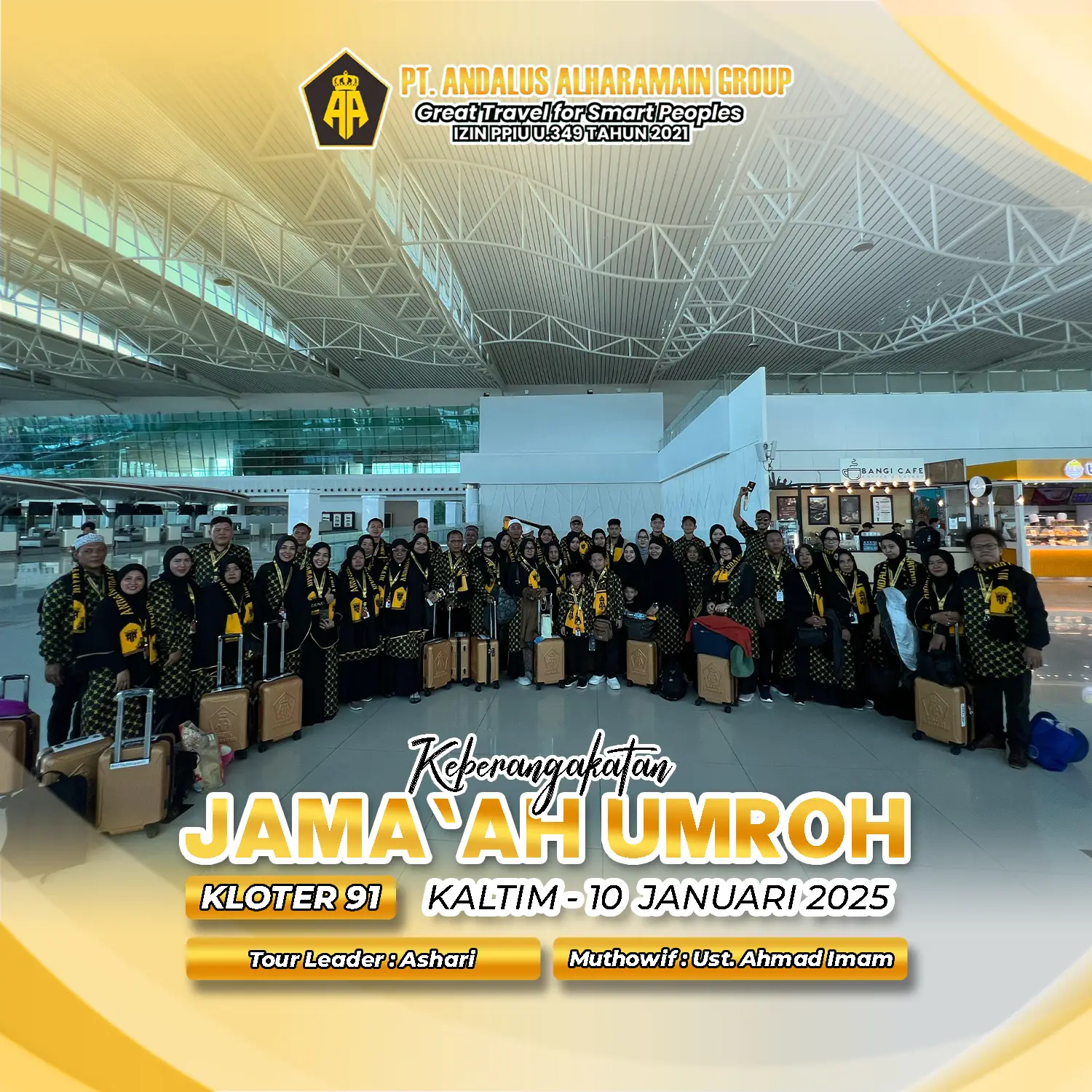 KEBERANGKATAN UMRAH