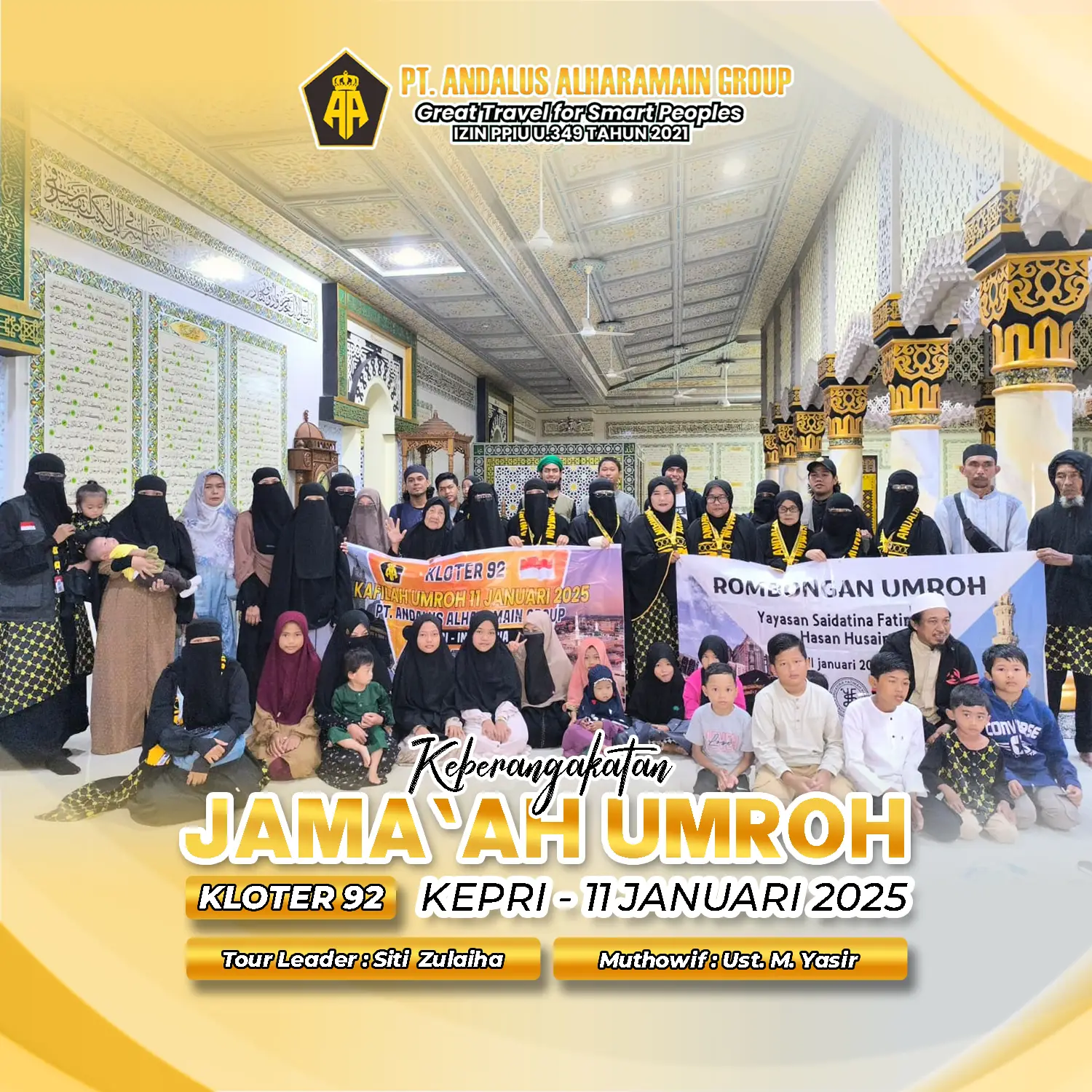 KEBERANGKATAN UMRAH