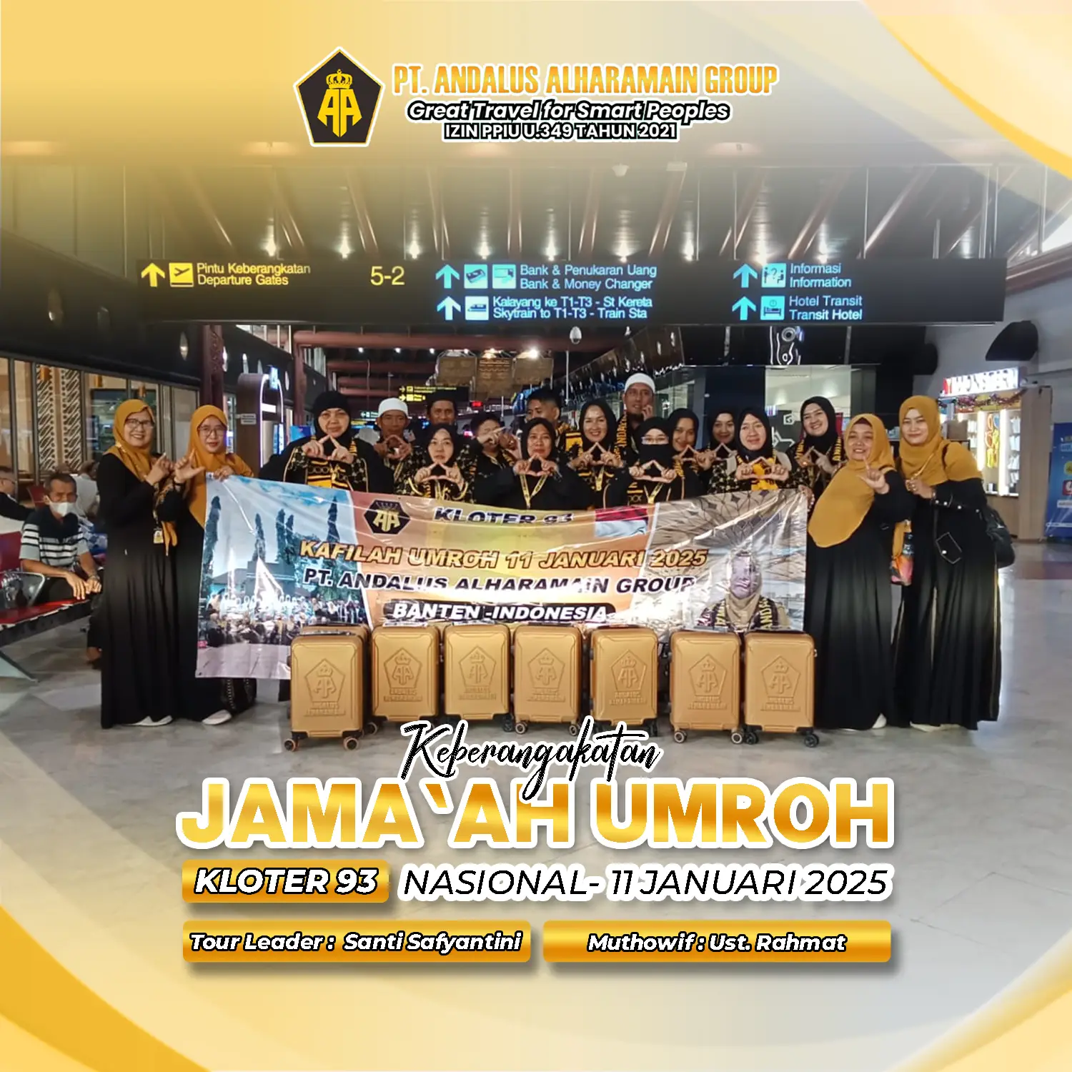 KEBERANGKATAN UMRAH